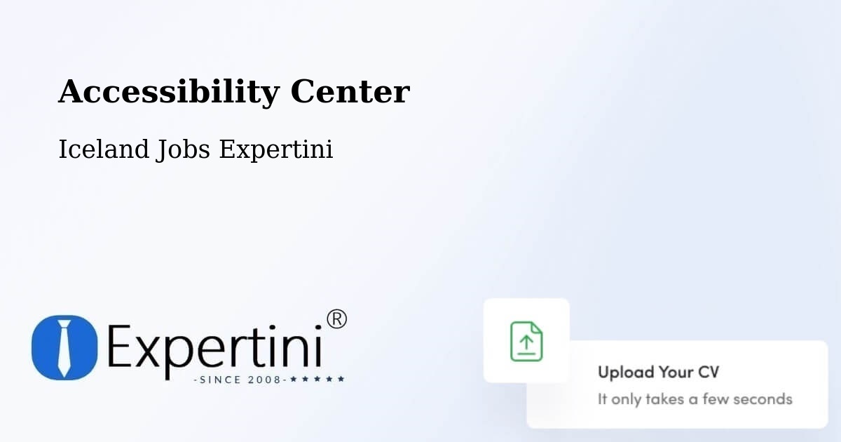 Accessibility Statement – Grindavík - Iceland Jobs Expertini