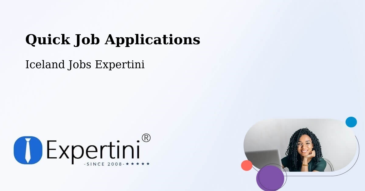 Quick Apply Feature – Grindavík - Iceland Jobs Expertini