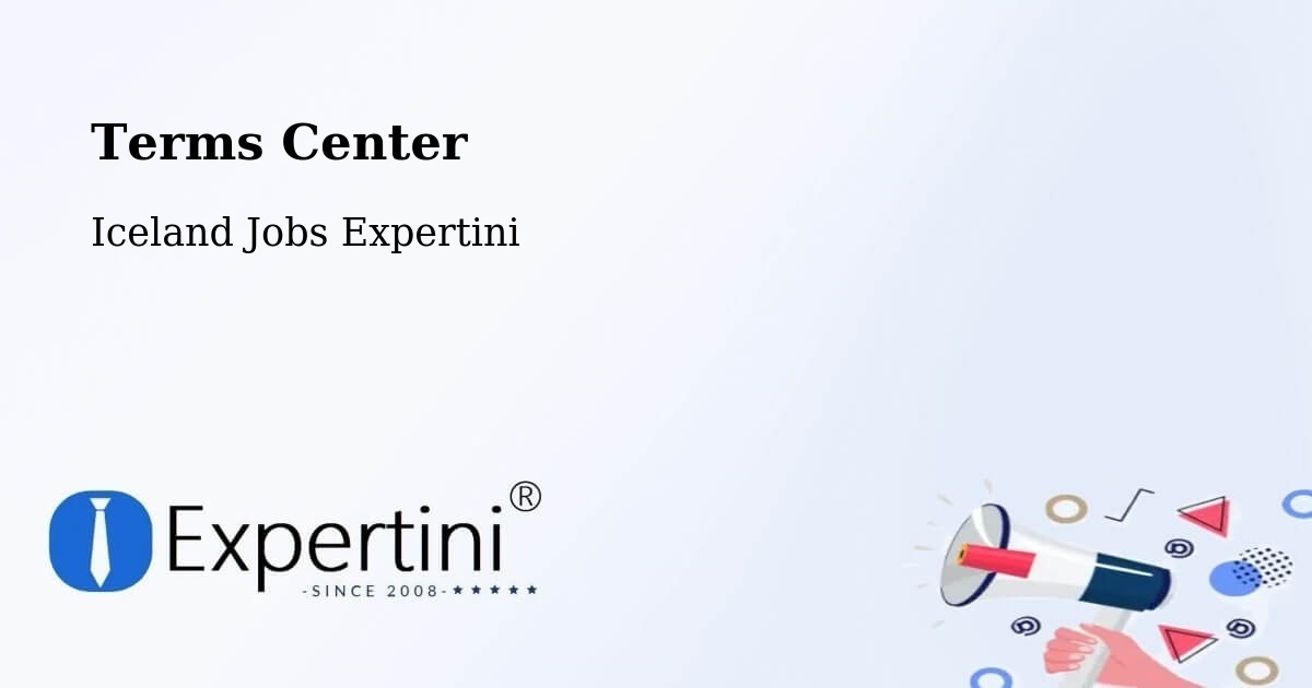 Terms of Service – Grindavík - Iceland Jobs Expertini